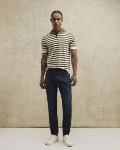 Blue Skinny Fit Stretch Jeans