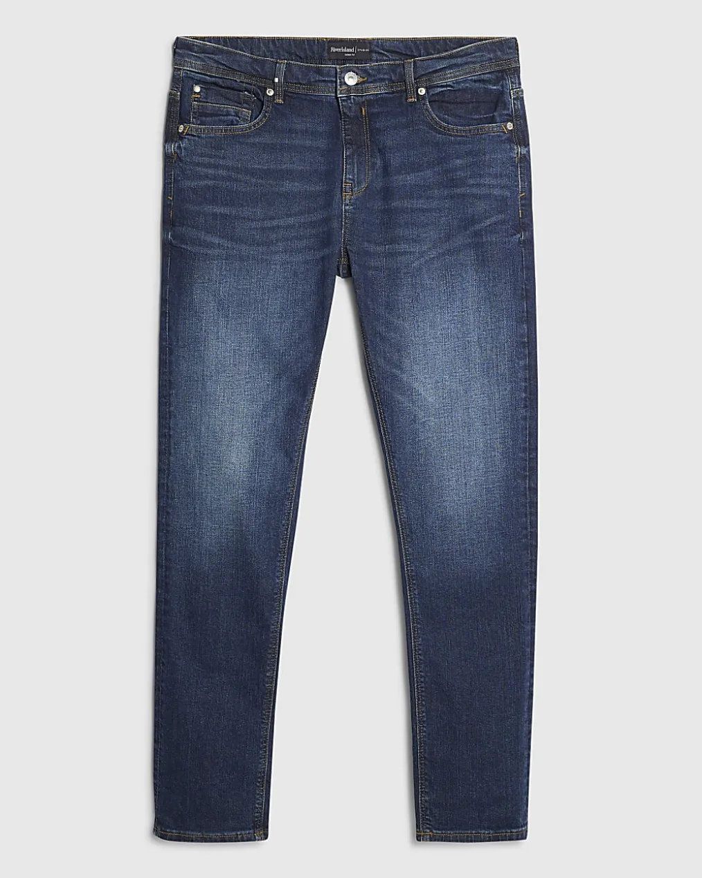 Blue Skinny Fit Stretch Jeans