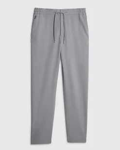 Blue Slim Fit Elasticated Smart Joggers