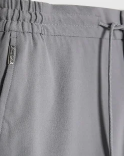 Blue Slim Fit Elasticated Smart Joggers
