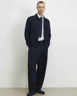 Blue Slim Fit Shirt