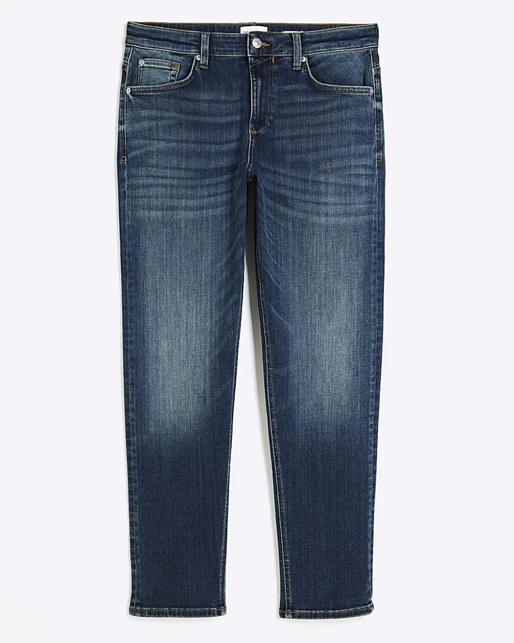 Blue Slim Fit Stretch Jeans