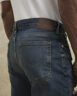 Blue Slim Fit Stretch Jeans