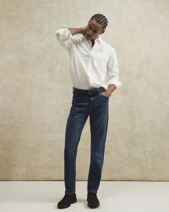 Blue Slim Fit Stretch Jeans