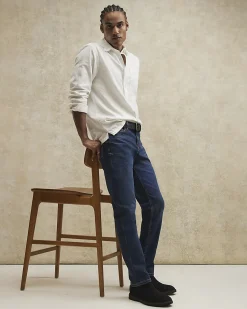 Blue Slim Fit Stretch Jeans