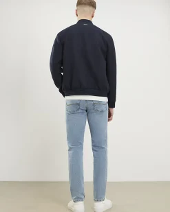 Blue Slim Fit Stretch Jeans