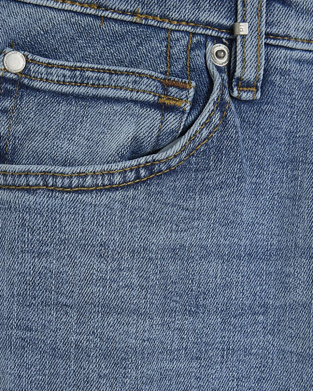 Blue Slim Fit Stretch Jeans