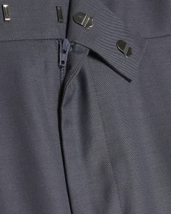 Blue Slim Fit Suit Trousers