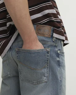 Blue Slim Fit Washed Jeans