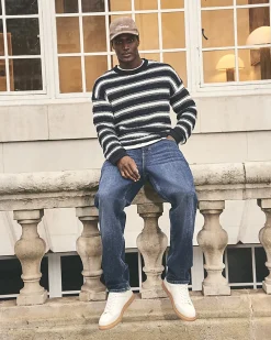 Blue Straight Fit Jeans