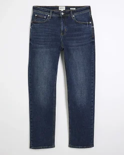 Blue Straight Fit Jeans