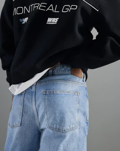 Blue Straight Fit Jeans
