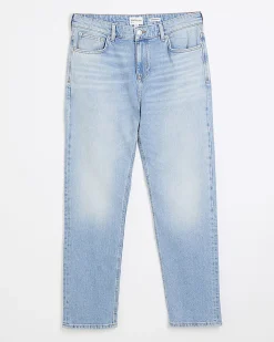Blue Straight Fit Jeans