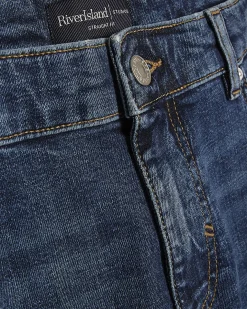 Blue Straight Fit Jeans