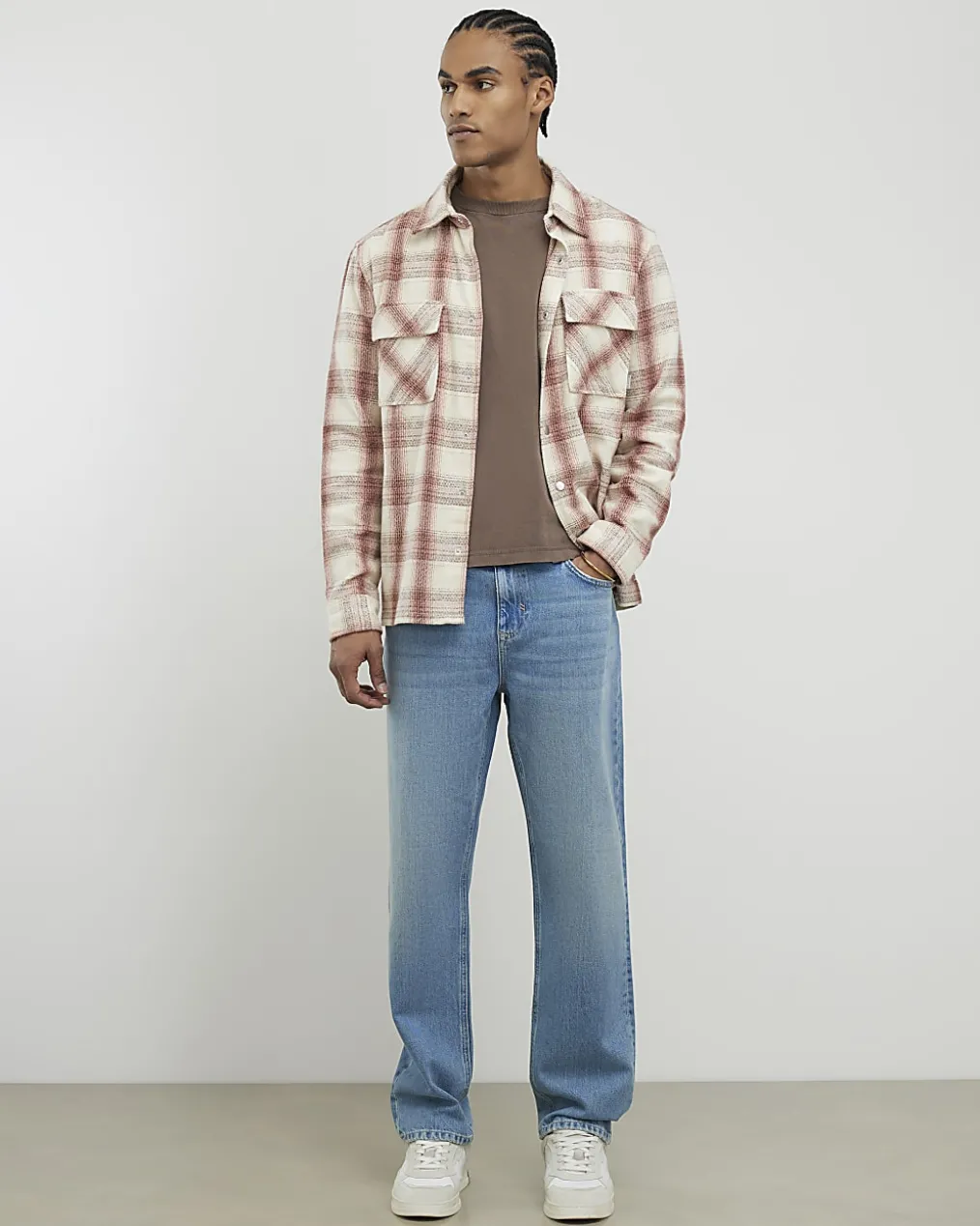 Blue Straight Fit Jeans