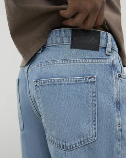 Blue Straight Fit Jeans