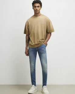 Blue Super Skinny Stretch Jeans