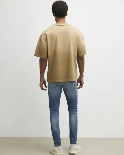 Blue Super Skinny Stretch Jeans