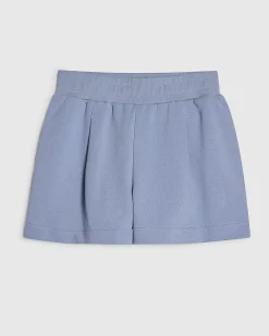 Blue Sweat Runner Shorts