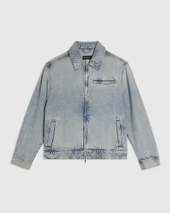 Blue Washed Denim Jacket