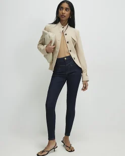 Blue Welt Pocket Skinny Jeans