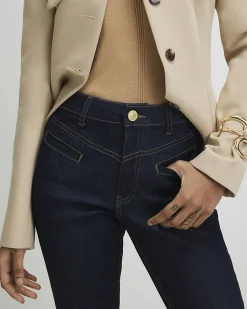 Blue Welt Pocket Skinny Jeans