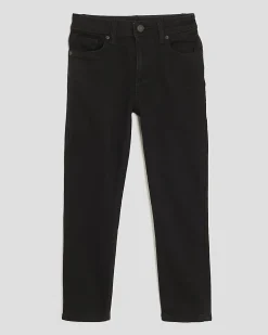 Boys black relaxed skinny jeans