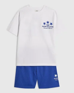 Boys Blue River Studios T-Shirt & Short Set