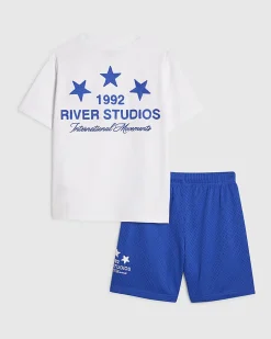 Boys Blue River Studios T-Shirt & Short Set