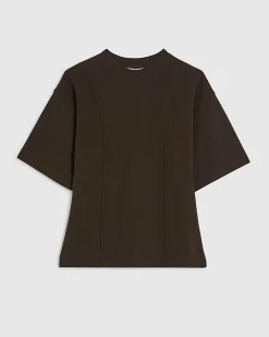 Brown Cosy Short Sleeve T-Shirt