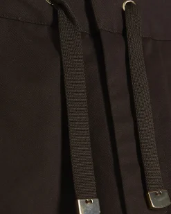 Brown Drawstring Waist Trousers
