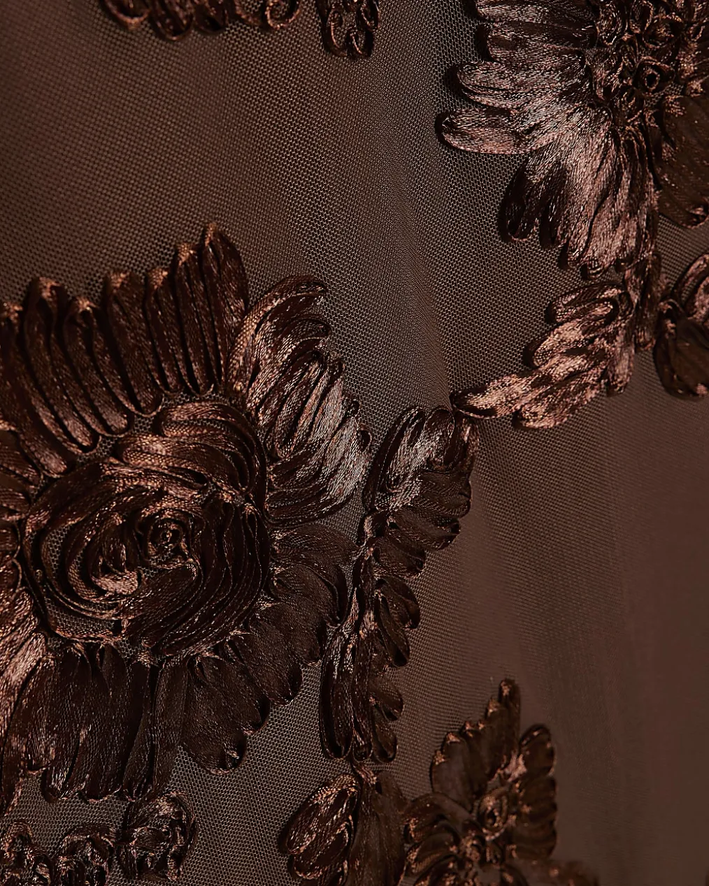Brown Floral Cornelli Maxi Skirt