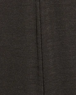 Brown Glitter Wide Leg Trousers