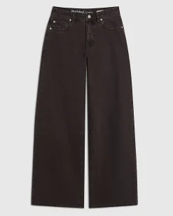 Brown High Waisted Baggy Jeans