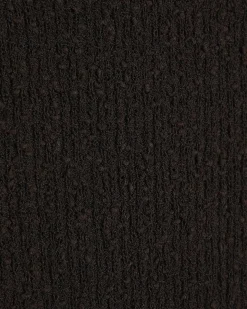 Brown Knitted Fringe Trim Mini Dress