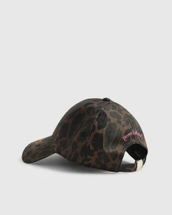 Brown Leopard Jaquard Cap