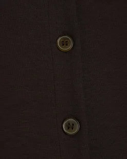 Brown Long Sleeve Premium Button Up Shirt