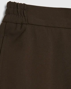 Brown Loose Fit Trousers