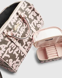 Brown Monogram Graffiti Barrell Bag Bundle