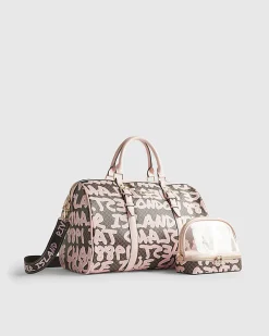 Brown Monogram Graffiti Barrell Bag Bundle