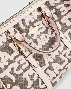 Brown Monogram Graffiti Barrell Bag Bundle