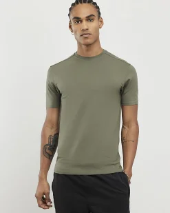 Brown Muscle Fit Pack Of 3 T-Shirts
