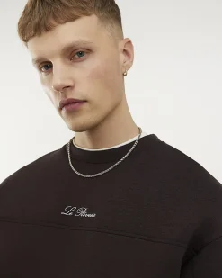 Brown Oversized Fit Premium Sweatshirt