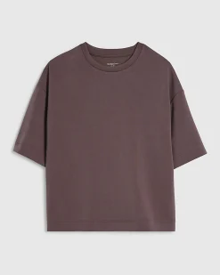 Brown Premium Boxy T-Shirt