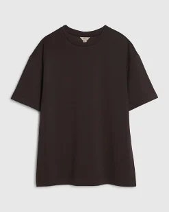 Brown Premium Short Sleeve Oversized T-shirt