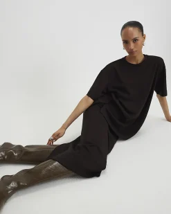 Brown Premium Short Sleeve Oversized T-shirt