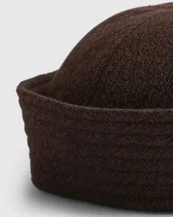 Brown Sailor Hat