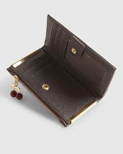 Brown Scrunch Purse