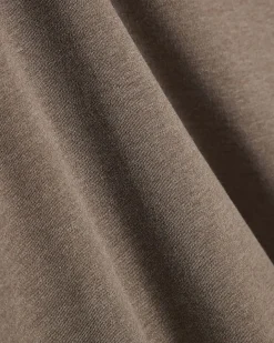 Brown Slim Fit Cotton Lightweight T-Shirt