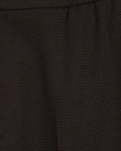 Brown Slim Fit Stretch Textured Trousers
